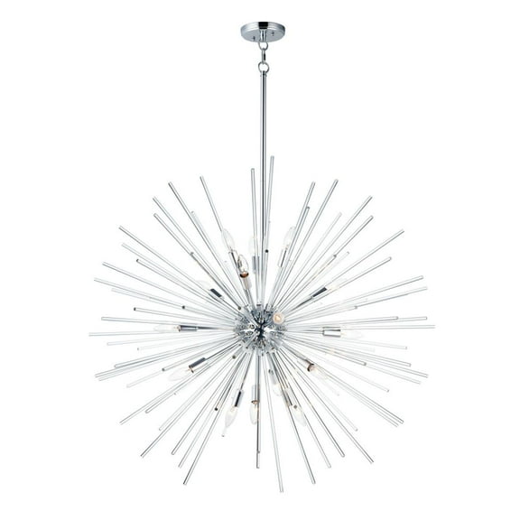 Maxim 28666CLPC Polaris Multi Light Pendant, Polished Chrome
