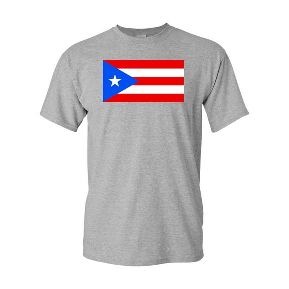 Puerto Rico Country Flag Adult DT T-Shirt Tee