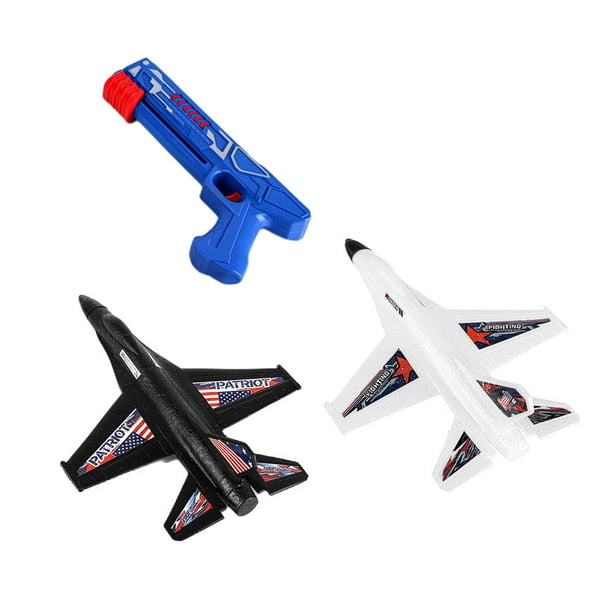 Lanzador de aviones de 2 uds. 2 modos de vuelo aviones de eyeccion de espuma para ninos y ninas Walmart en linea