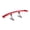 Red, variant on Soumake Rear Tail Wing Exquisite Carbon Fiber Pattern Punch-Free Abs Car Universal Mini Tiny Trunk Spoiler Auto Accessories