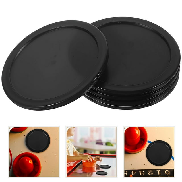 OULII 10 Pcs Palets de Hockey pour Joueurs de Jeu Intérieur Durables et Stables