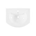 thumbnail image 4 of Chateau Pedestal Bathroom Sink Round Single Faucet Hole, 4 of 11