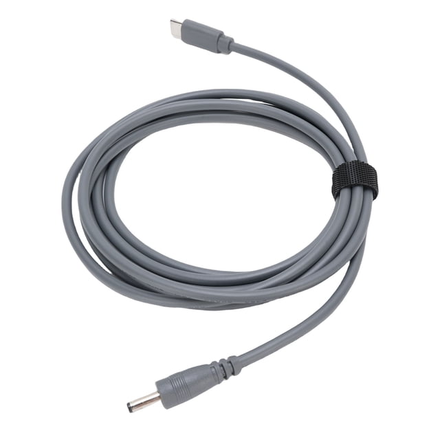 Cable De Alimentación USB Tipo C A CC De 6,5 Pies, Cable De 18 AWG Conexión Perfecta Satélite Rectangular Cable De Alimentación USB Tipo C A CC Plug And Play Para Interiores Y