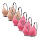 thumbnail image 1 of 5 piezas de ropa interior de maternidad para dormir de color sólido para mujer, sin ropa interior, sujetador de uso diario para mujer, sujetador de nailon para mujer, 1 of 2