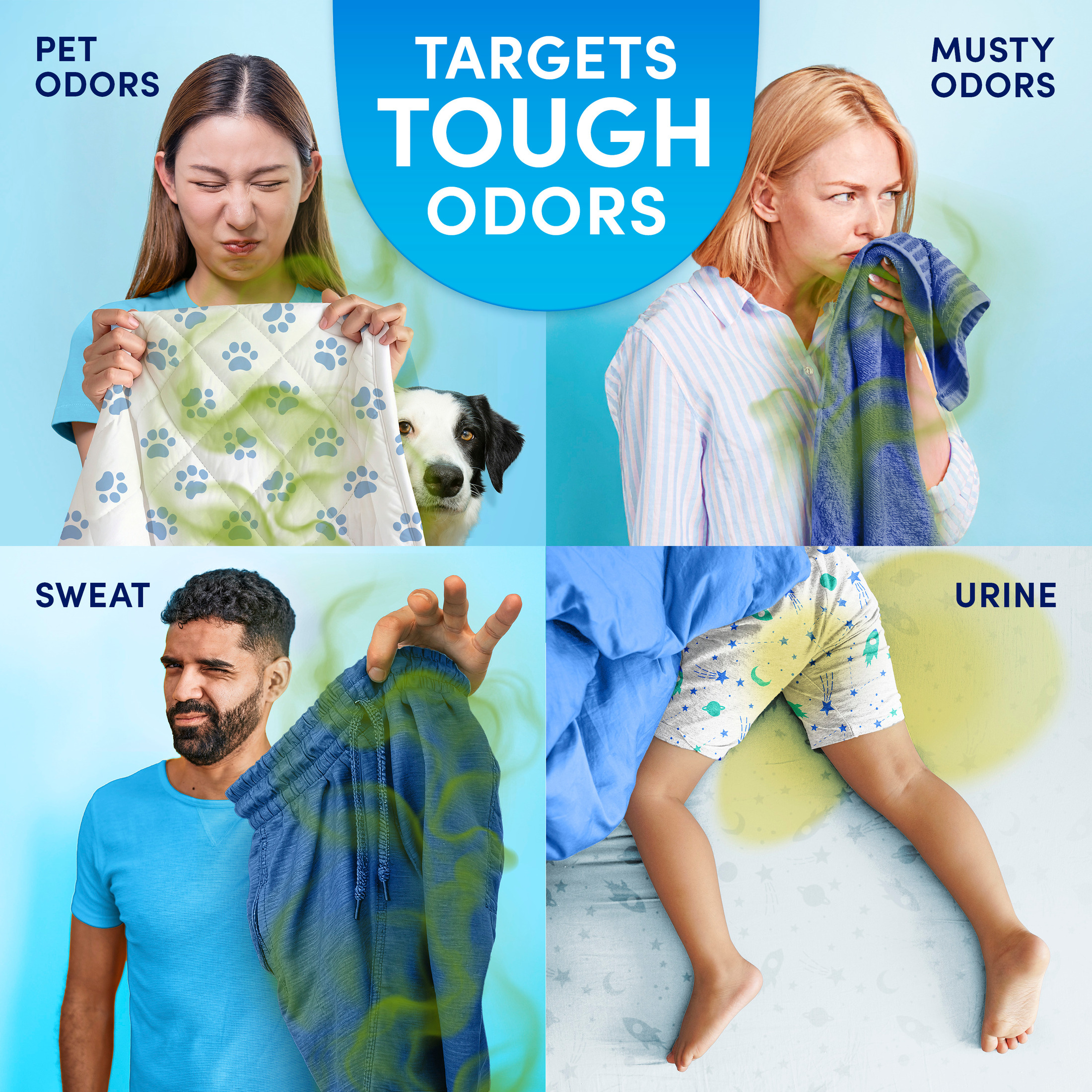 Downy Rinse Out Odor Laundry Rinse, Cool Cotton photo 5