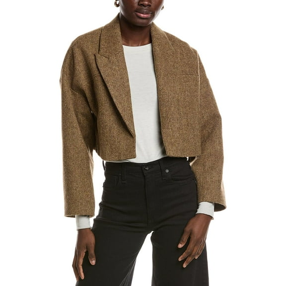 ba&sh womens Camala Wool Jacket, 2