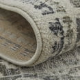 thumbnail image 2 of Feizy Kano Transitional Distressed, Ivory/Taupe/Gray, 7'10" x 11' Area Rug Easy Care Stain Resistant Fade Resistant Bohemian & Eclectic Bordered Floor Rug for Living room Bedroom, 2 of 10