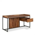 thumbnail image 1 of ACME Sara Desk in Walnut & Sandy Black, 1 of 3