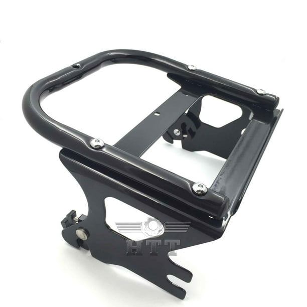 HTT Motorcycle Black Detachable Two Up TourPak Mounting Bracket