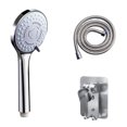 thumbnail image 1 of sweethay Cabezal de ducha de plástico desmontable multimodos ajustable antioxidante electrochapado que reemplaza el rociador de alta presión Juegos de accesorios de baño Tipo6 sweethay HA000632-05B, 1 of 8