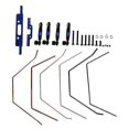 thumbnail image 1 of Front And Rear Wide Sway Bar Anti Roll Bar Kit For Slash 2wd 1/10 Rc Car Upgrade Parts, 1 of 5