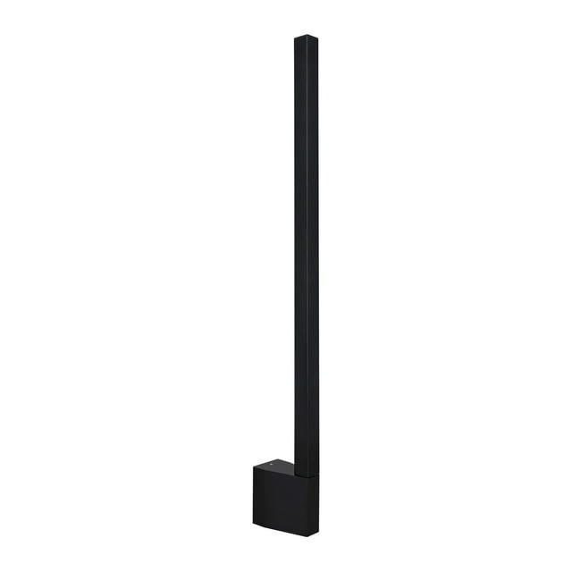 Estevez Luminario de muro LED Strap, Color Negro, Aluminio, 8 Watts, 3000K, Protección IP54, orientable
