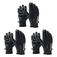 thumbnail image 4 of maskred Winter Warm Gloves Thermal Outdoor Sport Windproof Riding Touch Screen Keep Warm black L 3Set, 4 of 6