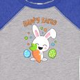 thumbnail image 4 of Inktastic Happy Easter Bunny with Eggs and Carrot Boys or Girls Baby Bodysuit, 4 of 5