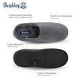 thumbnail image 3 of Wembley Men's Classic Memory Foam Padded Indoor/Outdoor Clog Slippers, 3 of 9