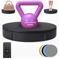 thumbnail image 1 of JAYEGT Motorized Rotating Display Stand, 360 Degree Electric Rotating Turntable for Photography Products Display，Live Video Show,Remote Control Angle, Speed (Black, 11.8inch / 300Lbs Load,Wired), 1 of 8