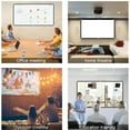 thumbnail image 6 of Projector Screen White Anti-Crease Soft High Density Portable Foldable Outdoor Movie ,Wrinkle-Free Outdoor Projector Screen, 6 of 7