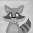 thumbnail image 2 of Prime, Marcus 20x20 Black Ornate Wood Framed with Double Matting Museum Art Print Titled - Cheery Raccoon, 2 of 4