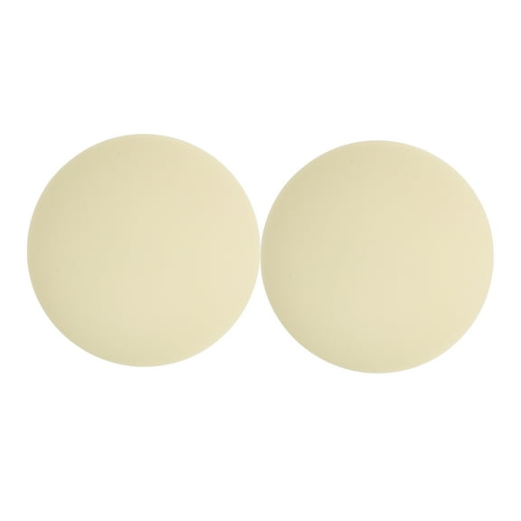 PENIKOKO 2Pcs Street Hockey Balls White Color for Night Practice and Training Sessions Durable Quality