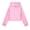 Pink, variant on Boys Girls Fall Winter Hooded Sweatshirt Long Sleeve Warm Top Comfortable For Big Kids Casual Wear,Size:4-5 Years