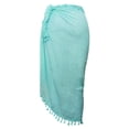 thumbnail image 3 of Clearance! Hontri 1Pc Beach Towel under $10, Women Swimsuit Cover Up Summer Solid Beach Wrap Skirt Swimwear Bikini Cover Up Skirt Beach Towel On Sale, 3 of 7