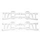 thumbnail image 2 of Brasos de suspensivos para Coche RC, 4 piezas brasos de suspensión delanteros y Traseros RC Juego de Brazos de suspensión de Aleacio de aluminio piezas de realización de, 2 of 7