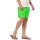 thumbnail image 5 of Pantalones cortos de baño de verano casuales para hombres INSPIRE CHIC con cintura elástica y cordón de ajuste 32 Verde, 5 of 6