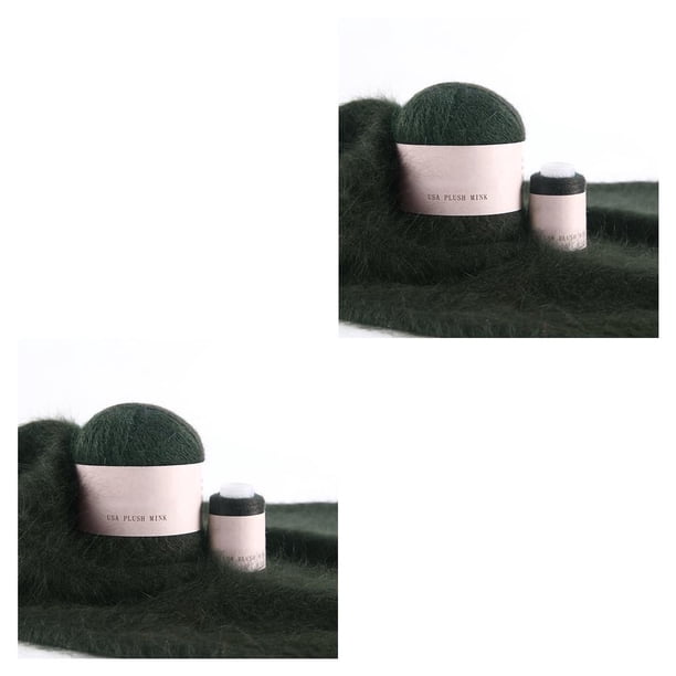 Kearding Juego de ovillos de hilo de 50g y 20g, Kit de hilo de ganchillo para tejer, suéter para bebé, suministros para tejer alfombras, accesorio de Type5 NO5 Kearding CBP184767