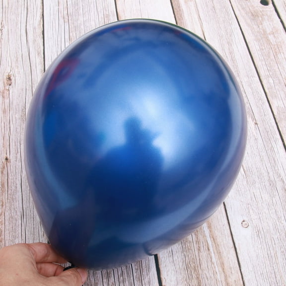 GOOHOCHY Dark Blue Latex Balloons for Wedding Decorations 100 Pcs 10 Inch Round