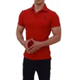 thumbnail image 3 of Playeras Polo John Leopard Ajuste Muscle Fit Muy Comodas 1, 3 of 5