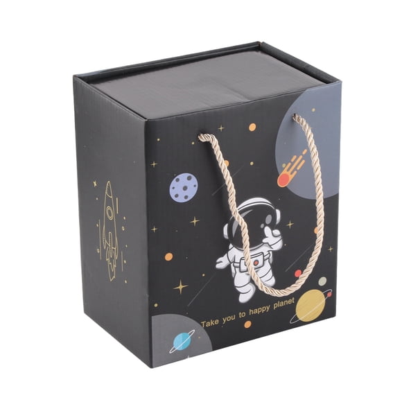 Taza de Astronauta, Linda Taza de Astronautas 400ml Con Cuchara de Tapa Para Té