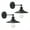 Black, variant on Pathson Vintage 2 Pack Wall Sconce Lighting Bathroom Vanity Lights Metal Wall Light Fixtures