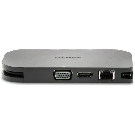 Kensington - USB-C Mobile Docking Station - Black