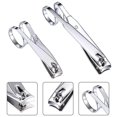 thumbnail image 3 of 4pcs Grip Nail Clippers Curved Edge Fingernail Toenail Clipper Set, 3 of 4