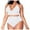 White, variant on Puntoco Womens plus size swimsuits clearance Swimsuit High Waisted Tummy Control Swimwear Swimsuit White