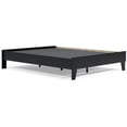 thumbnail image 3 of Signature Design by Ashley Casual Finch Queen Platform Bed  Black, 3 of 8