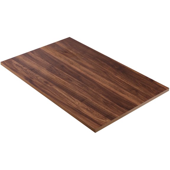 Kaboon 36x23.82 inch Universal Table Top, 1 inch Thick, Dark Walnut