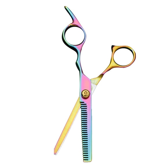 Salon Hair Clipper, Strong Cutting Force Stainless Steel Colorful Hair Cut Scissors Light Weight For Barbershop