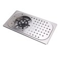thumbnail image 1 of Pitcher Rinser, Embedded Glass Sink Rinser High Pressure Washing Easy To Install 304 Stainless Steel Multi Angle Flushing With Drip Tray For Bar, 1 of 8
