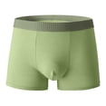 thumbnail image 2 of B91xZ Boxers for Men Mens Mesh Boxer Briefs with Pouch,Green XXL, 2 of 5