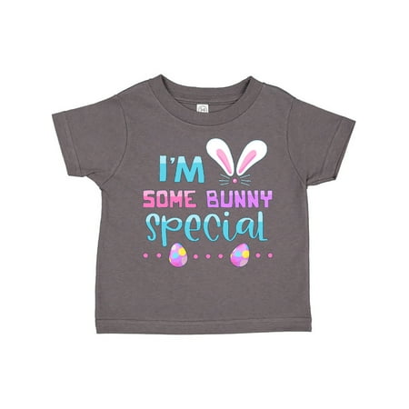 

Inktastic I m Some Bunny Special Bunny Ears and Easter Eggs Gift Toddler Boy or Toddler Girl T-Shirt