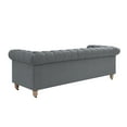 thumbnail image 4 of Shabby Chic Audriana Sofa, Dark Grey Linen, 4 of 8