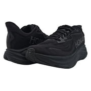 HOKA Clifton 10 Mens Shoes Size 8.5, Color: Black/Black