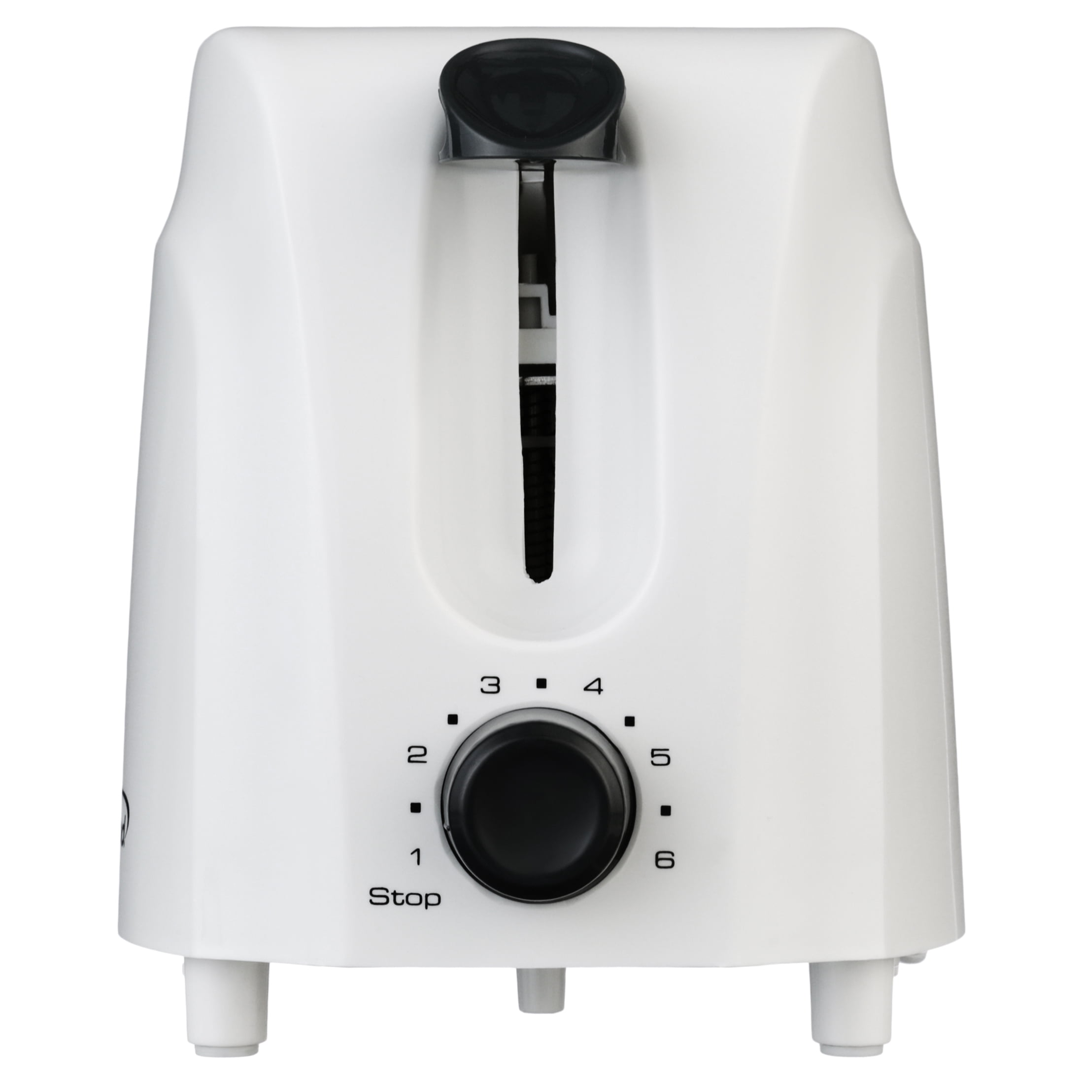 White Brentwood TS-260W Toaster Cool Touch 2-Slice 