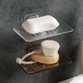 thumbnail image 3 of Kripyery Soap Holder Easy to Install Self-adhesive PVC Bathroom Soap Holder for Home, 3 of 8