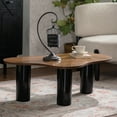 thumbnail image 2 of Cloud Shape Modern Coffee Table for Living Room Easy Assembly Durable Eco-Friendly Board Minimalist Design Home Furniture, 2 of 9