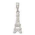 thumbnail image 1 of 925 Sterling Silver Polished Eiffel Tower Charm and Pendant, 1 of 2
