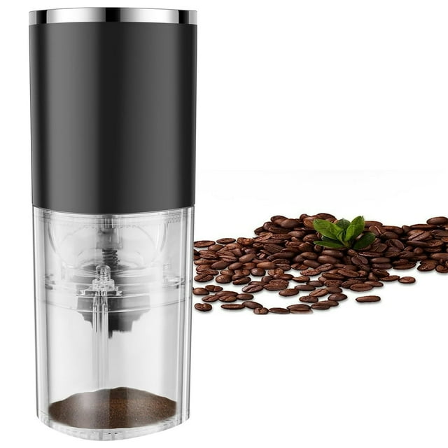 Moulin à Café Électrique Portable Moulin à Grains de Café Détachable pour Grains de Café Épices