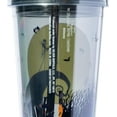 thumbnail image 3 of Silver Buffalo Disney Tim Burton Nightmare before Christmas Moon Scene Featuring Jack Skellington, Sally, and Zero Dome Glitter Top Travel Tumbler, 24 Ounces, 3 of 4