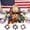 B, variant on Bowayaoa 4th of July Wreath, Patriotic Wreaths for Door Welcome Wreath for Front Door, Independence Memorial Day Decorations - Round Outdoor Door Hanger for Porch, Wall, Window Decor